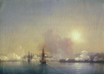 [Aivazovsky - Arrival into Sebastopol Bay] 