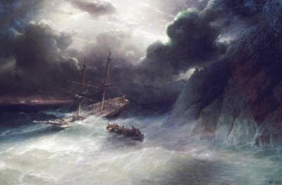 [Aivazovsky - At the Caucasian Shore] 