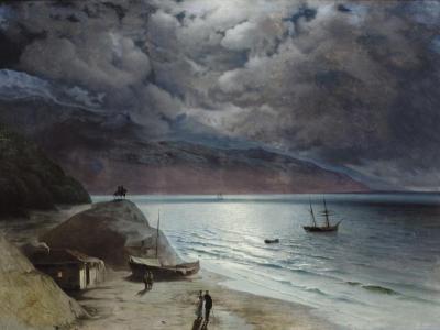 [Aivazovsky - Night at Gurzuf, Crimea] 