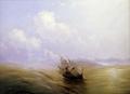 [A Sailing Boat in a Heavy Swell]