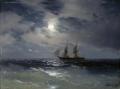[Sailing Ship in the Moonlight on a Calm Sea]