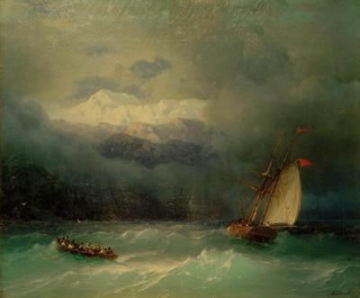 [Aivazovsky - Stormy Sea] 