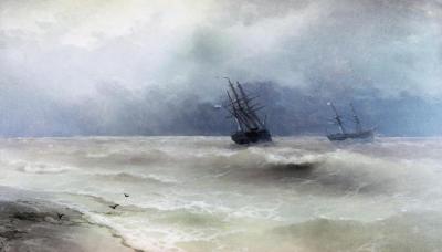 [Aivazovsky - Surf on the Crimean Coast] 