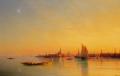 [Venice from the Lagoon at Sunset]