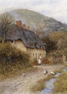 [Allingham - At Symondsbury near Bridport, Dorset] 