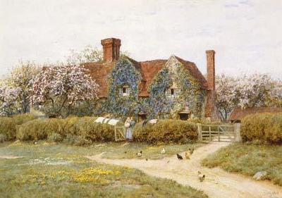 [Allingham - A Buckinghamshire House at Penstreet] 