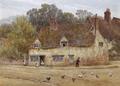 [By the Old Cottage]