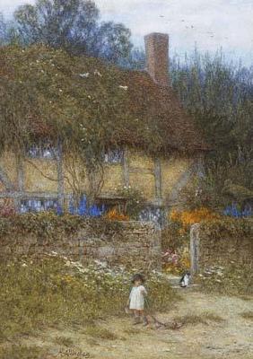 [Allingham - A Cottage near Godalming, Surrey] 