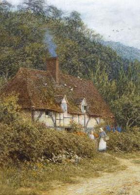 [Allingham - A Cottage near Witley, Surrey] 