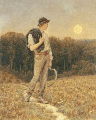 [Allingham - The Harvest Moon, Globed In Mellow Splendour] 