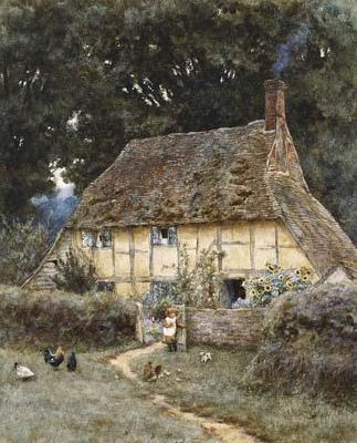 [Allingham - On the Brook Road, near Witley] 