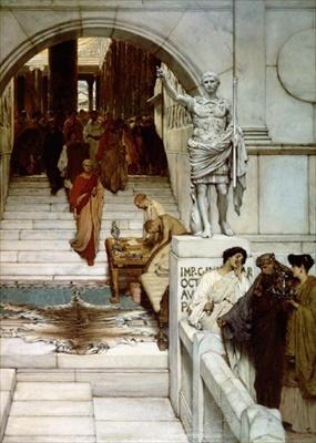 [Alma-Tadema - Audience at Agrippa's] 