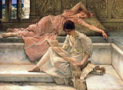 [Alma-Tadema - Favourite Poet] 