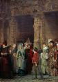 [Leaving Church in the Fifteenth Century]