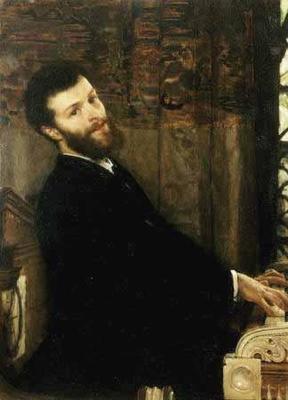 [Alma-Tadema - Portrait of the Singer George Henschel] 