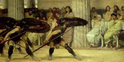 [Alma-Tadema - The Pyrrhic Dance] 