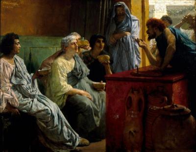 [Alma-Tadema - The Wine Shop] 