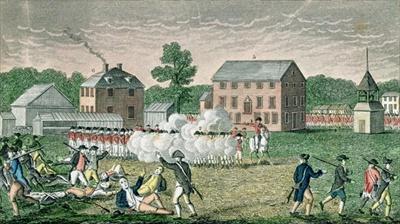 [American School - The Battle of Lexington] 