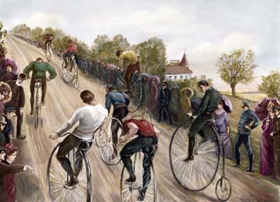 [American School - Cyclists, American Wheelman Decoration Day] 