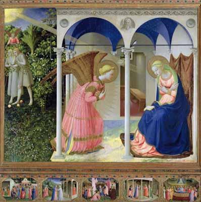 [Angelico - The Annunciation, 1430] 