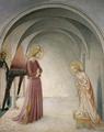 [Annunciation to Mary, with St Peter the Martyr]