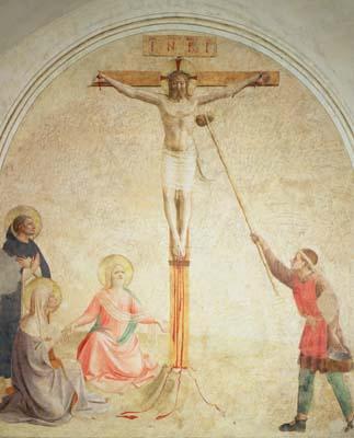 [Angelico - The Crucifixion with Sponge-Bearer] 
