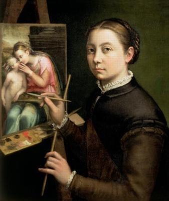 [Anguissola - Self Portrait, 1556] 