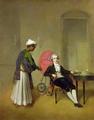 [A Gentleman, possibly William Hickey, and his Indian Servant]