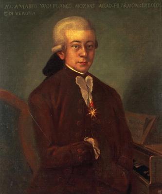 [Austrian School - Portrait of Mozart] 