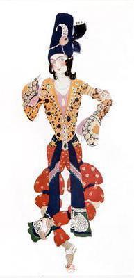 [Bakst - Costume for Nijinsky in Scheherazade] 