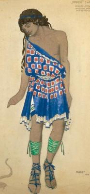 [Bakst - Orpheus, Youth from a Wedding Procession] 