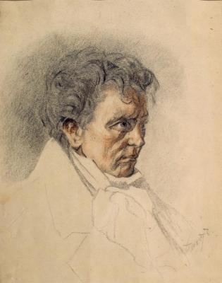 [Bakst - Portrait of Ludwig van Beethoven] 