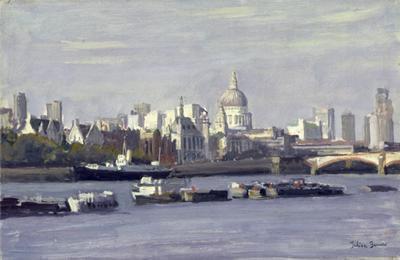 [Barrow - St Paul's from Bankside] 