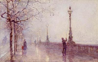 [Barton - The Last Lamp, Thames Embankment] 