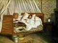 [The Improvised Ambulance, the Wounded Monet]
