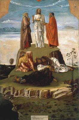 [Bellini - Transfiguration of Christ on Mount Tabor] 