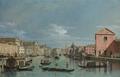 [Venice, the Grand Canal facing Santa Croce]