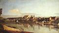 [View of Pirna from the right bank of the Elbe]