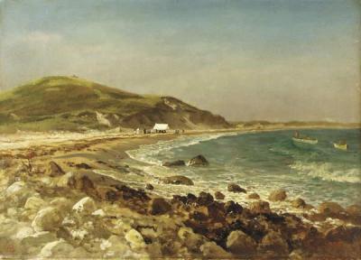 [Bierstadt - Coastal Scene] 
