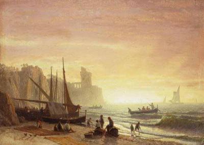 [Bierstadt - The Fishing Fleet] 