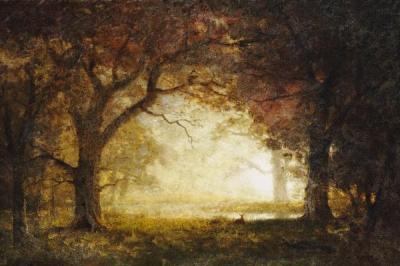 [Bierstadt - Forest Sunrise] 