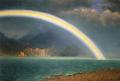 [Rainbow over Jenny Lake, Wyoming]