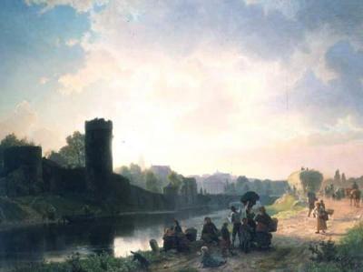 [Bierstadt - River Estuary] 