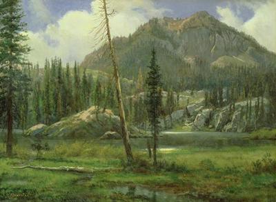 [Bierstadt - Sierra Nevada Mountains] 