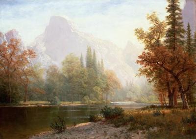 [Bierstadt - Half Dome, Yosemite] 