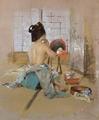 [Geisha at her Toilet]