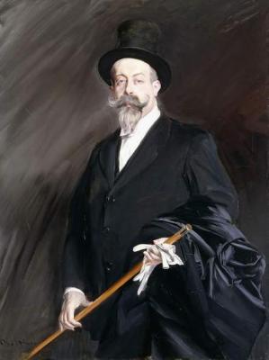 [Boldini - Portrait of Willy, the Writer, Henri Gauthier-Villars] 
