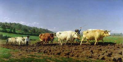 [Bonheur - Ploughing in Nivernais] 
