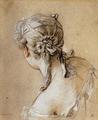 [Head of a Woman seen from Behind]