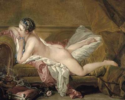 [Boucher - Portrait of Louise O'Murphy] 